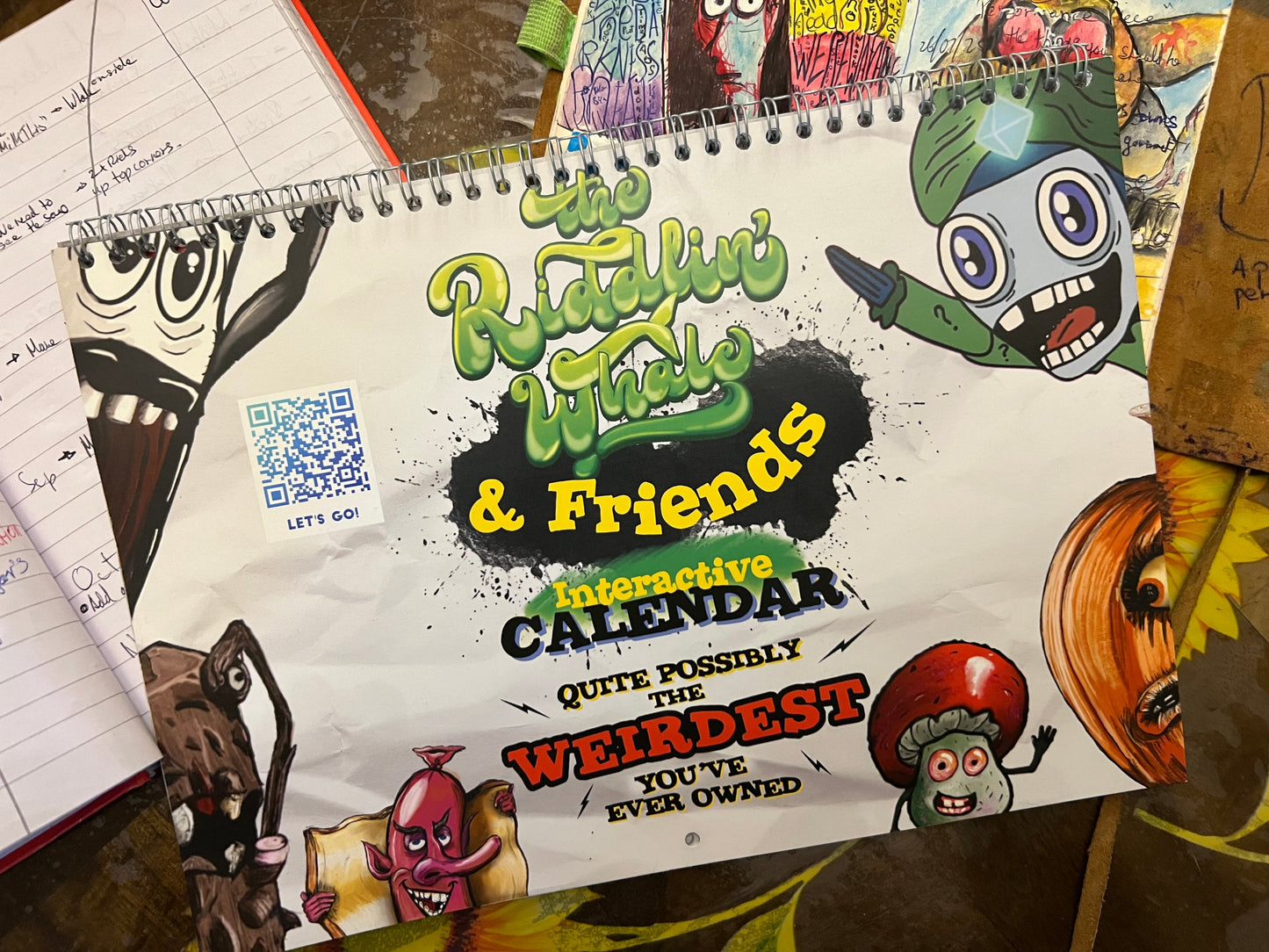 The Riddling Whale & Friends Interactive Calendar 2026